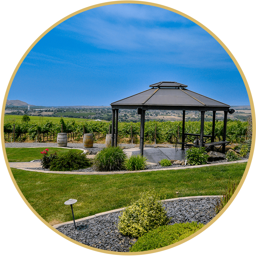 OurStoryMain1 Hamilton Cellars gazebo